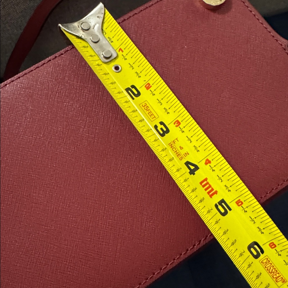 Michael Kors Burgundy Satchel - Picture 7 of 8